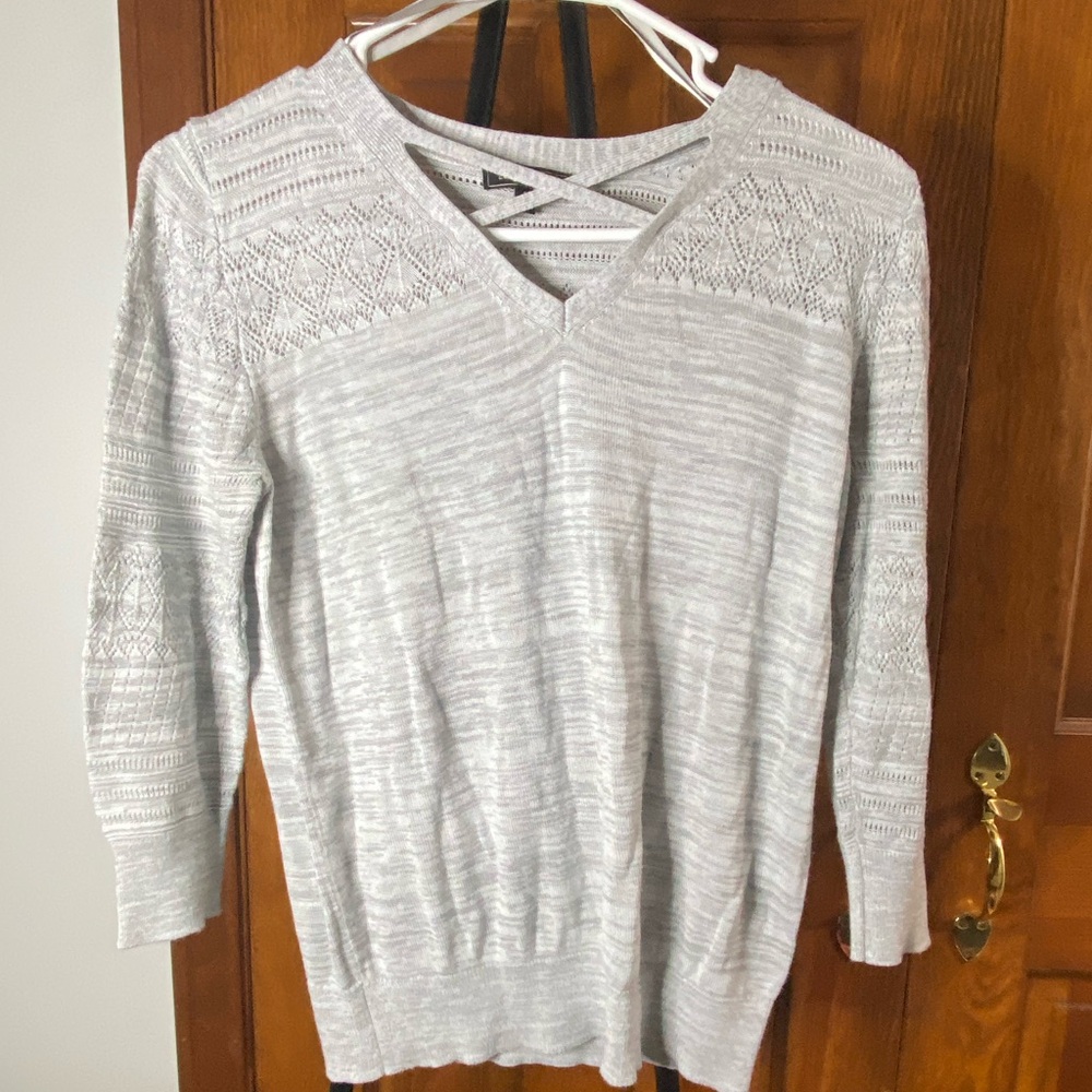 Grey sweater
